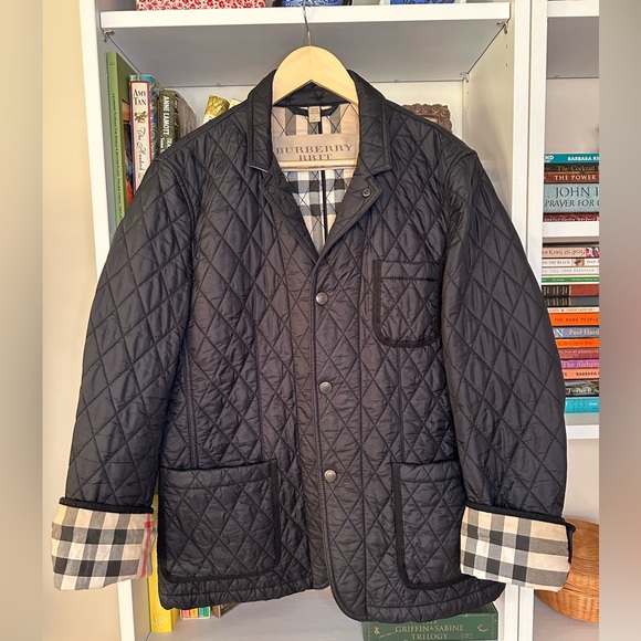 Burberry Brit Quilted Barn Jacket.  Size L - Picture 1 of 12